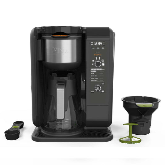 HOT & COLD BREWED COFFEE SYSTEM W/ GLASS CARAFE