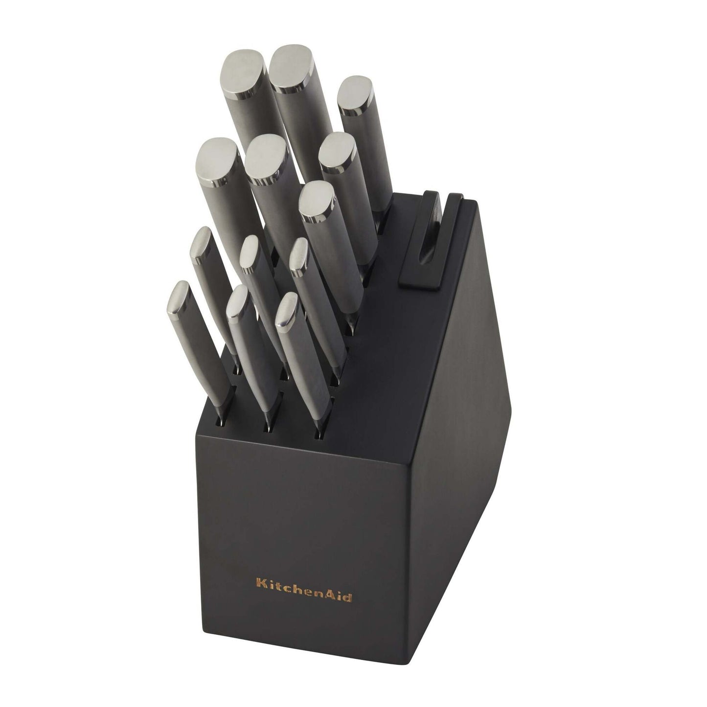 15PC GOURMET SELF-SHARPENING STAINLESS KNIFE BLOCK SET