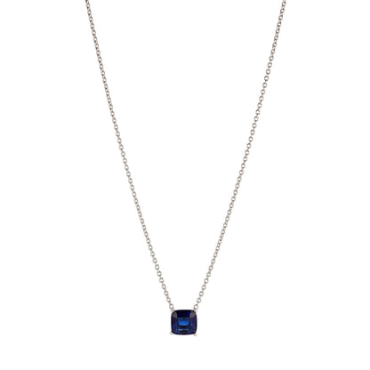 CUSHION CUT NECKLACE