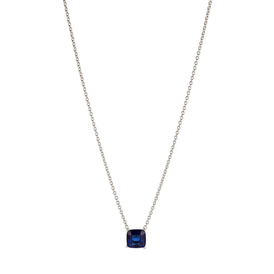 CUSHION CUT NECKLACE