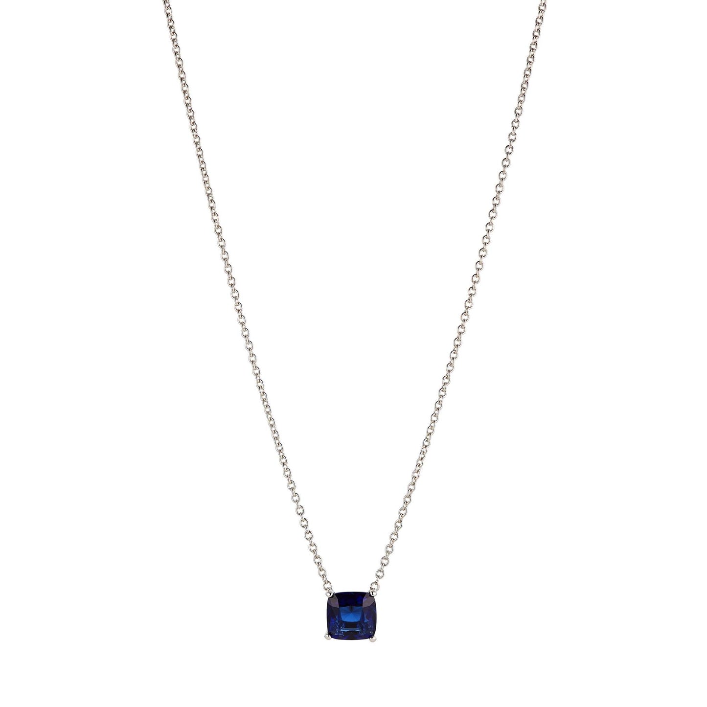 CUSHION CUT NECKLACE