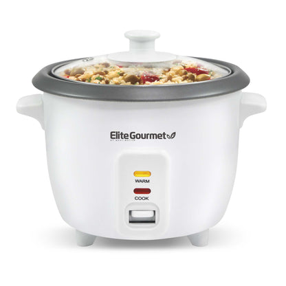 CUISINE 6 CUP RICE COOKER W/ STEAM TRAY