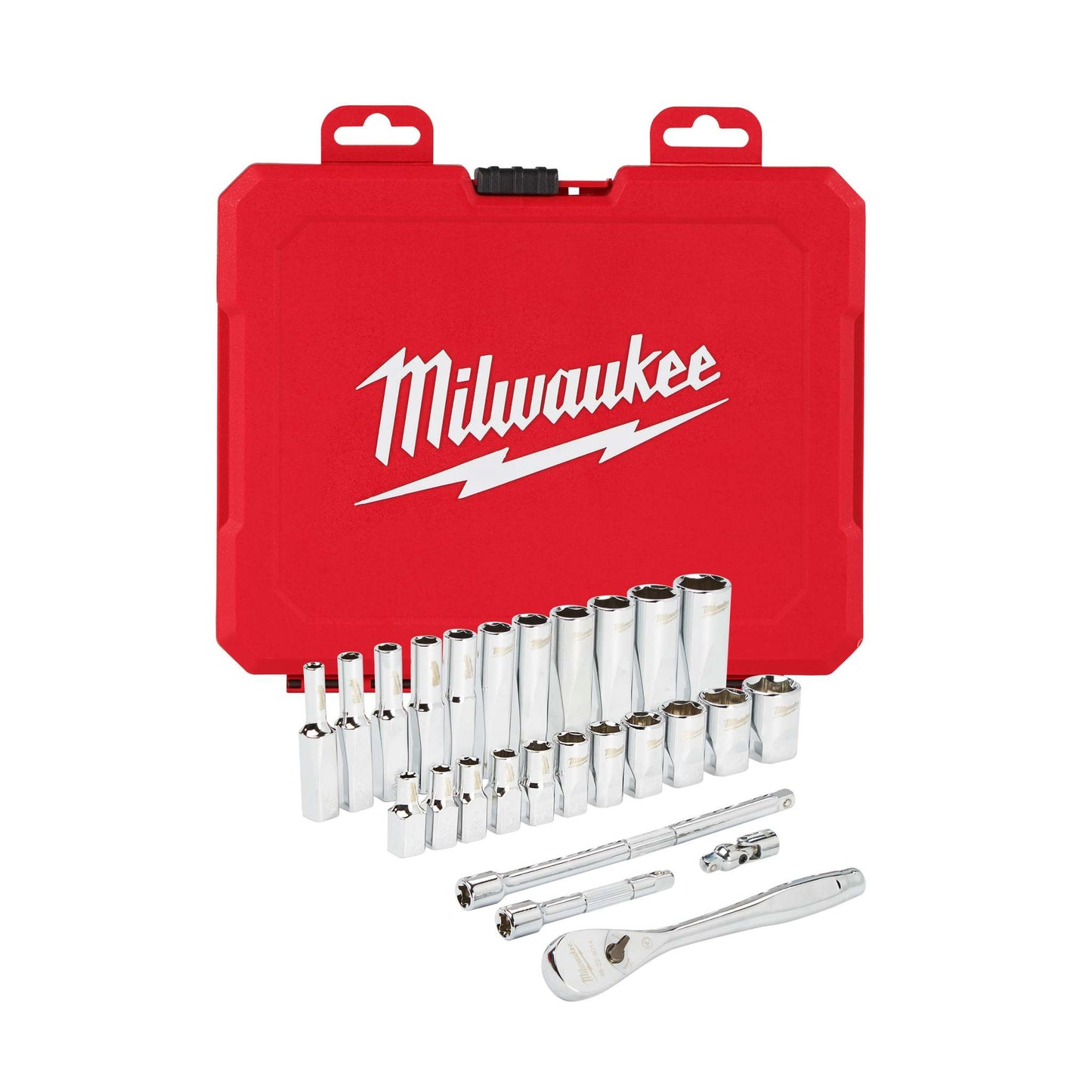1/4" DRIVE 26PC RATCHET & SOCKET SET - SAE