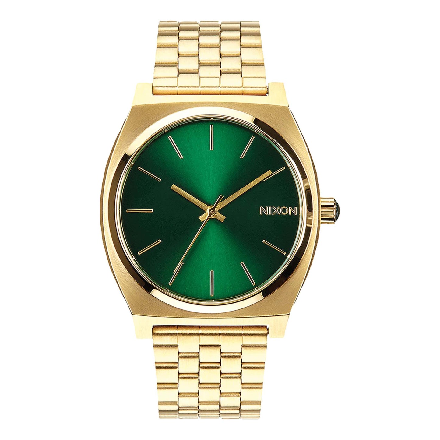 MEN'S TIME TELLER STAINLESS STEEL WATCH