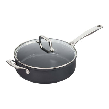 4.25QT ESSENTIAL NONSTICK CERAMIC SAUTE PAN W/ GLASS LID