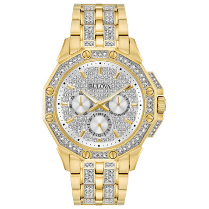 MENS OCTAVA & SWAROVSKI CRYSTAL WATCH