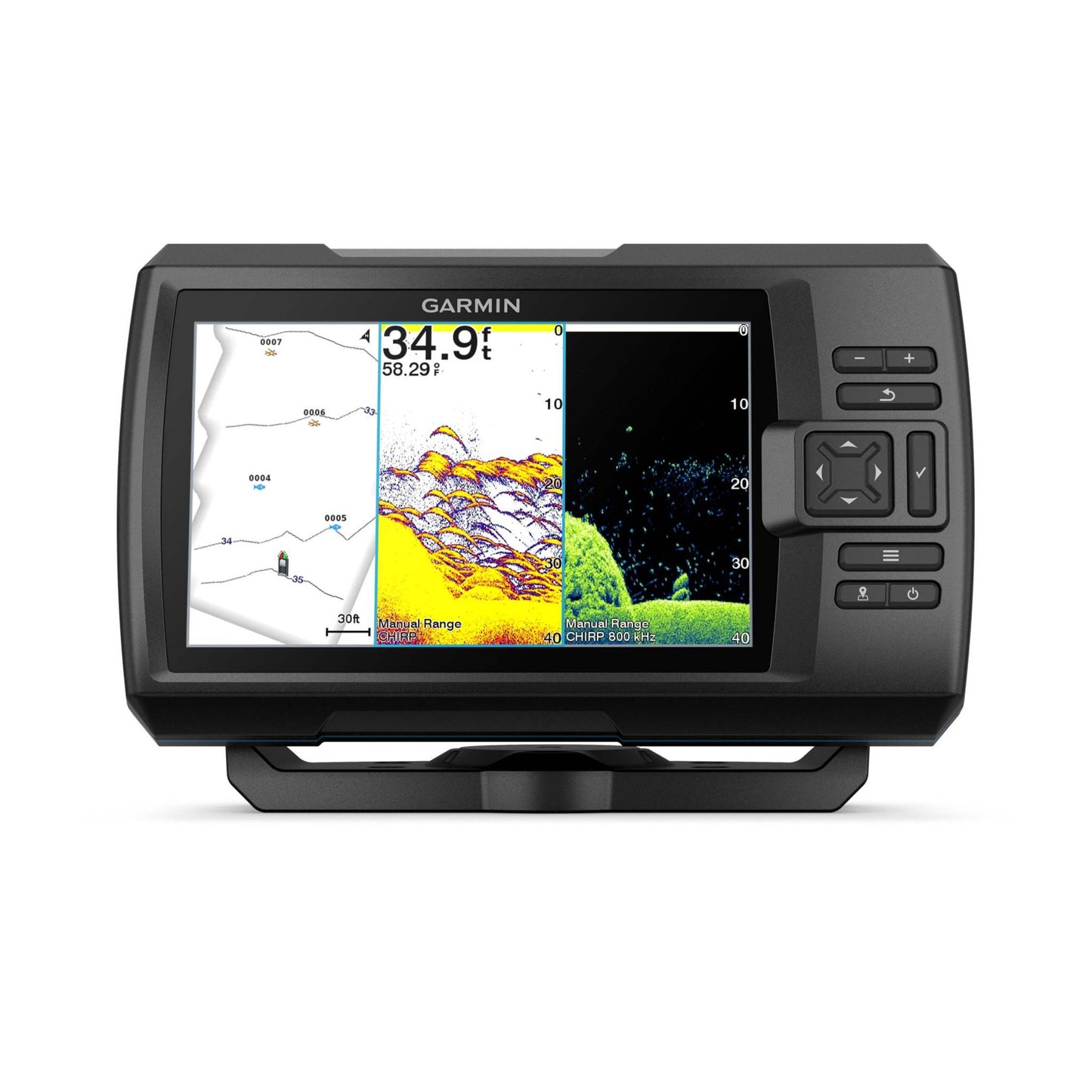 STRIKER VIVID 7CV GPS FISHFINDER W/ GT20-TM TRANSDUCER