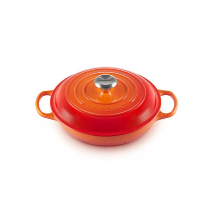 2.25QT SIGNATURE CAST IRON BRAISER FLAME