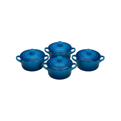 8OZ MINI COCOTTES SET WITH COOKBOOK - 4PK MARSEILLE