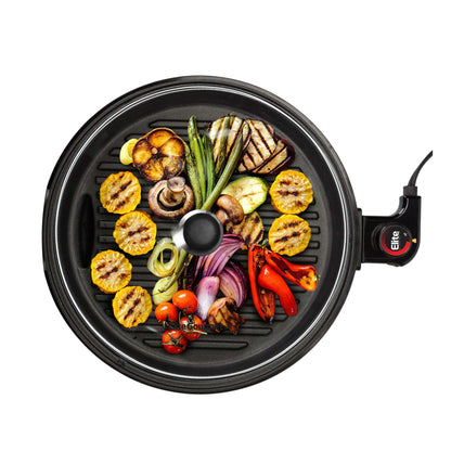 12" STAINLESS STEEL NONSTICK ELECTRIC GRILL