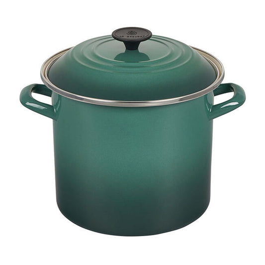 8QT ENAMEL ON STEEL COVERED STOCKPOT ARTICHAUT