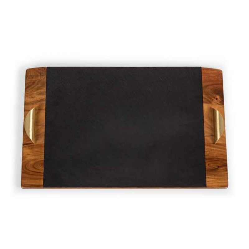 ACAIA AND SLATE SERVING TRAY