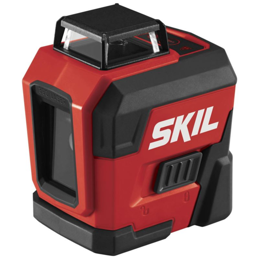 SELF-LEVELING 360-DEGREE RED CROSS LASER