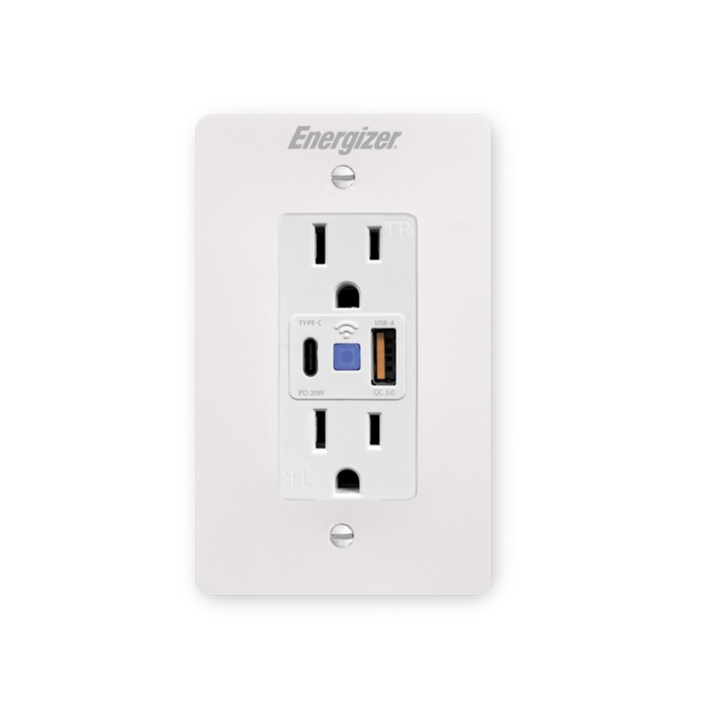 ENERGIZER SMART INWALL OUTLET - (WHITE)