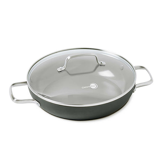 CHATHAM CERAMIC NONSTICK 11" EVERYDAY PAN W/ LID