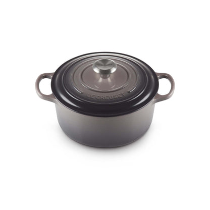 4.5QT SIGNATURE CAST IRON ROUND DUTCH OVEN OYSTER