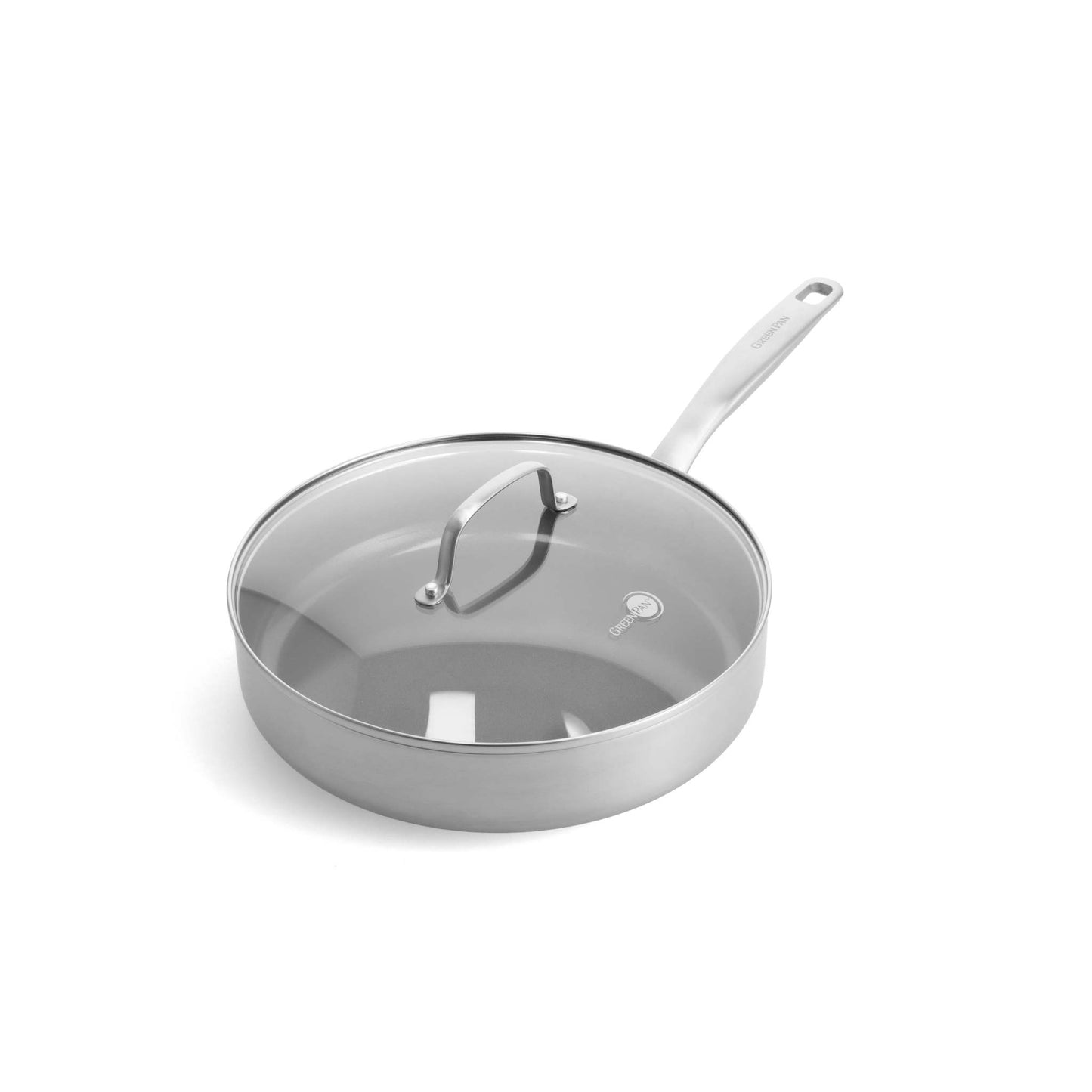 CHATHAM 3.75QT TRI-PLY STAINLESS STEEL NONSTICK SAUTE PAN W/ LID