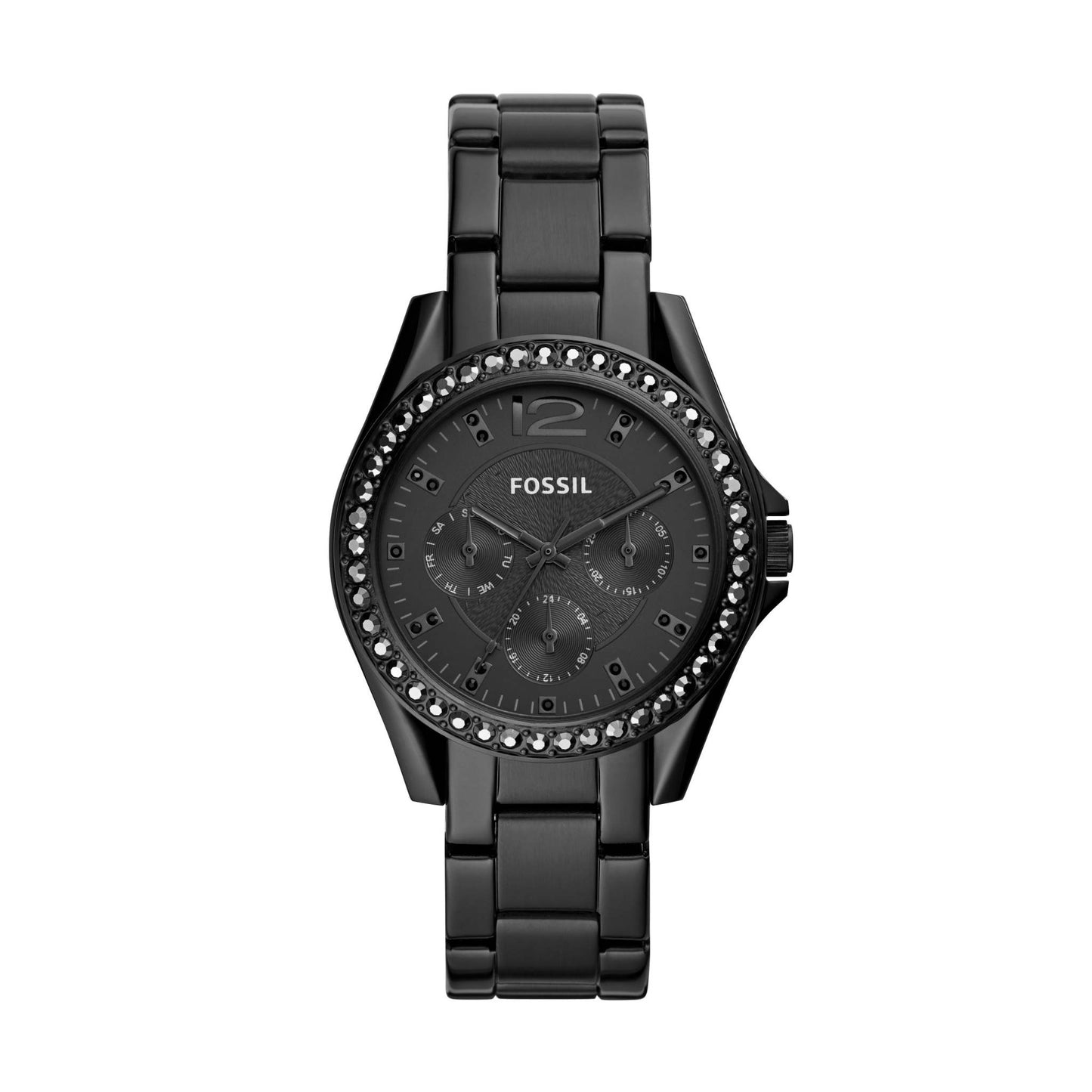 LADIES RILEY IP MULTI-DIAL CRYSTAL WATCH