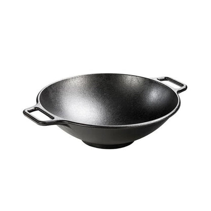 LODGE PRO-LOGIC 14" CAST IRON WOK W LOOP HANDLE