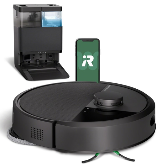 ROOMBA PLUS 405 COMBO ROBOT + AUTOWASH DOCK  - (BLACK)