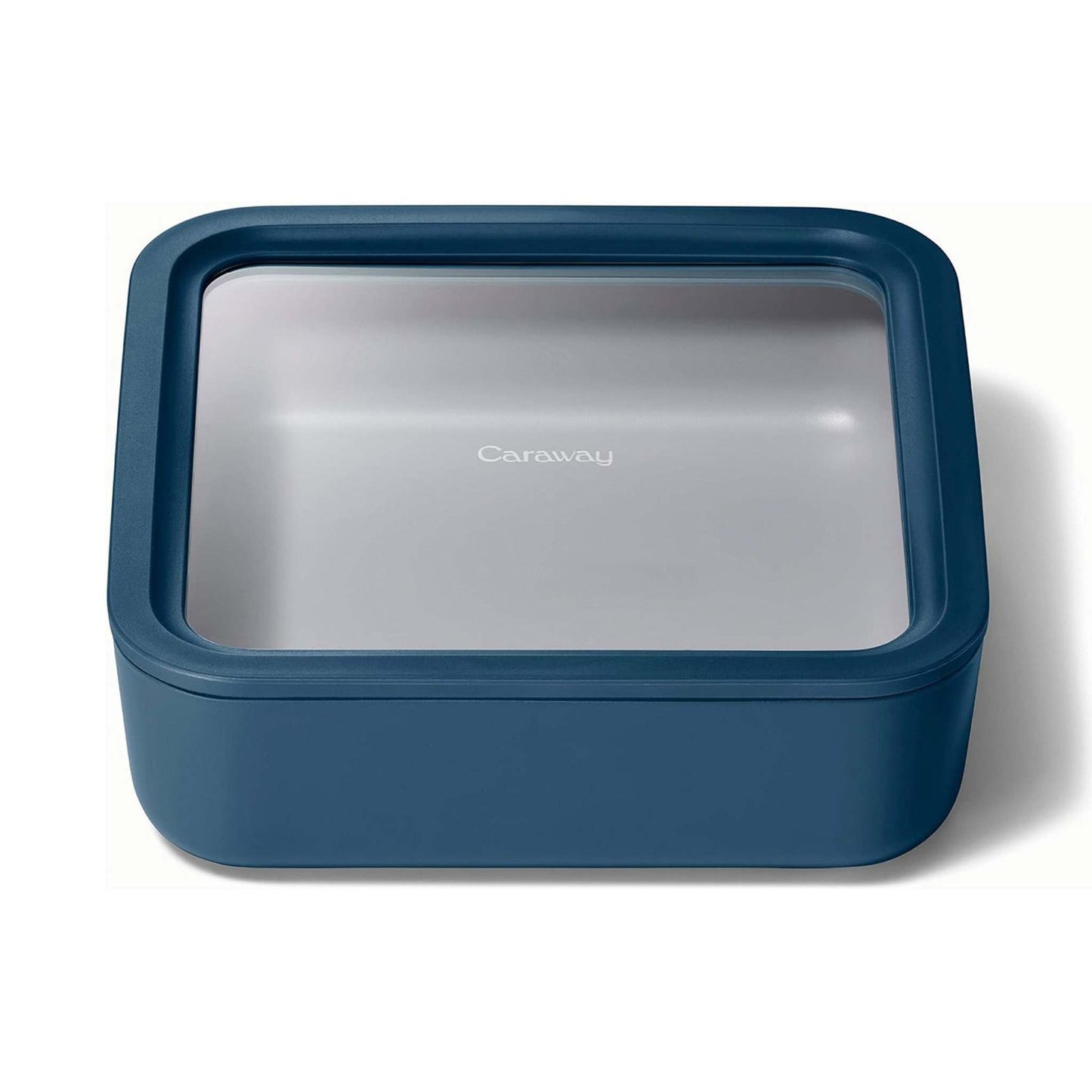 10 CUP GLASS FOOD CONTAINER SQUARE SHAPE W/ LID