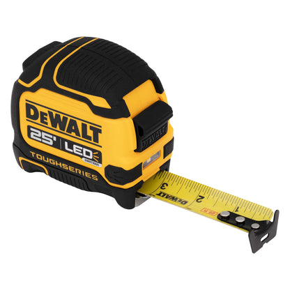 TOUGHSERIES 25 FT LIGHTED TAPE MEASURE