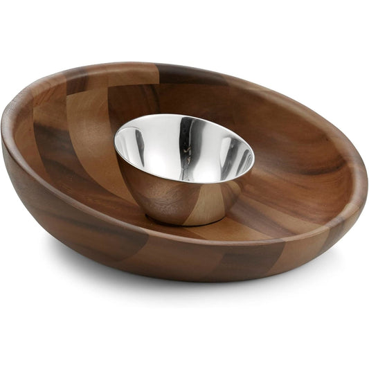 NAMBE LUNA CHIP & DIP BOWL