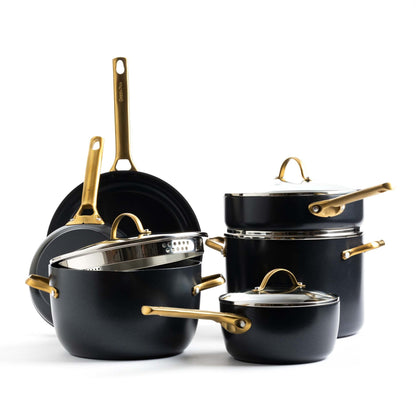 RESERVE CERAMIC NONSTICK 10PC COOKWARE SET