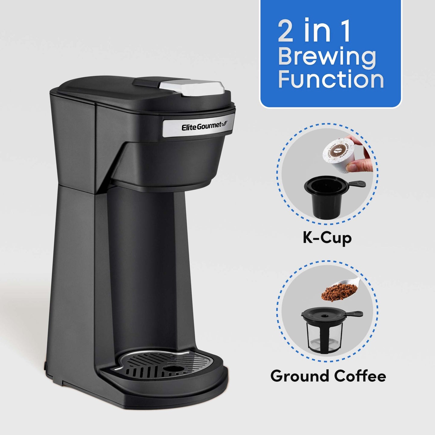 12OZ PERSONAL SINGLE-SERVE CAPSULE COFFEEMAKER
