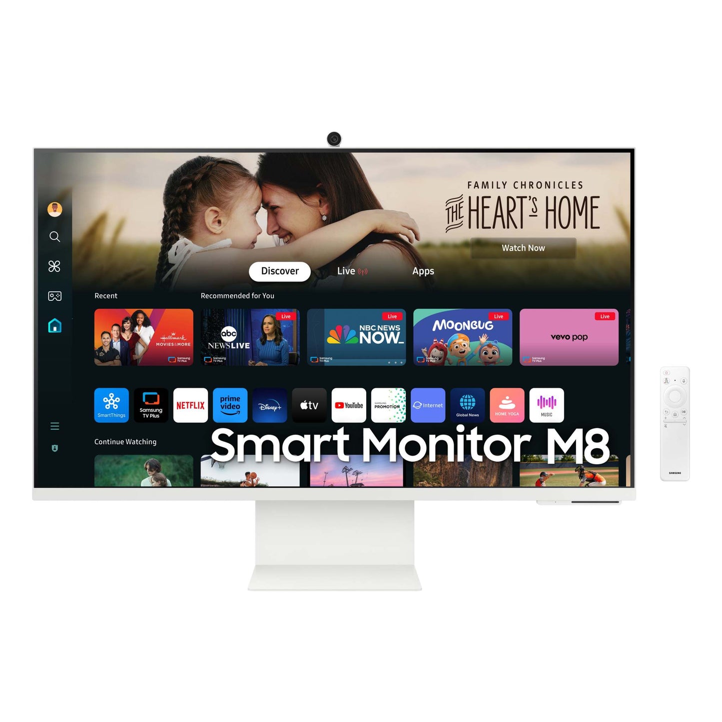 32" M8 M80D SMART 4K UHD MONITOR W/ STREAMING TV