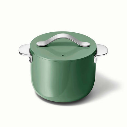 2QT NONSTICK CERAMIC PETITE COOKER W/ LID SAGE
