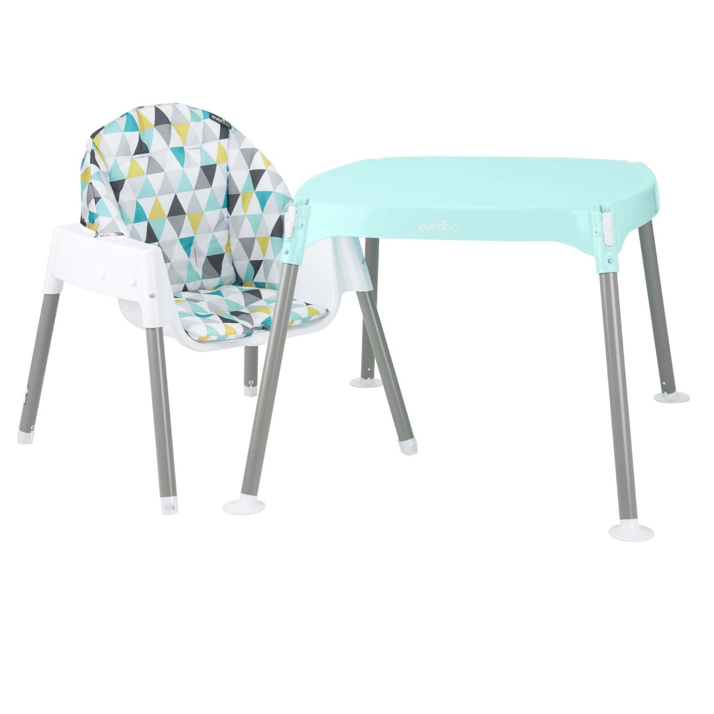 EAT & GROW 4-MODE CONVERTIBLE HIGH CHAIR PRISM TRIANGLES