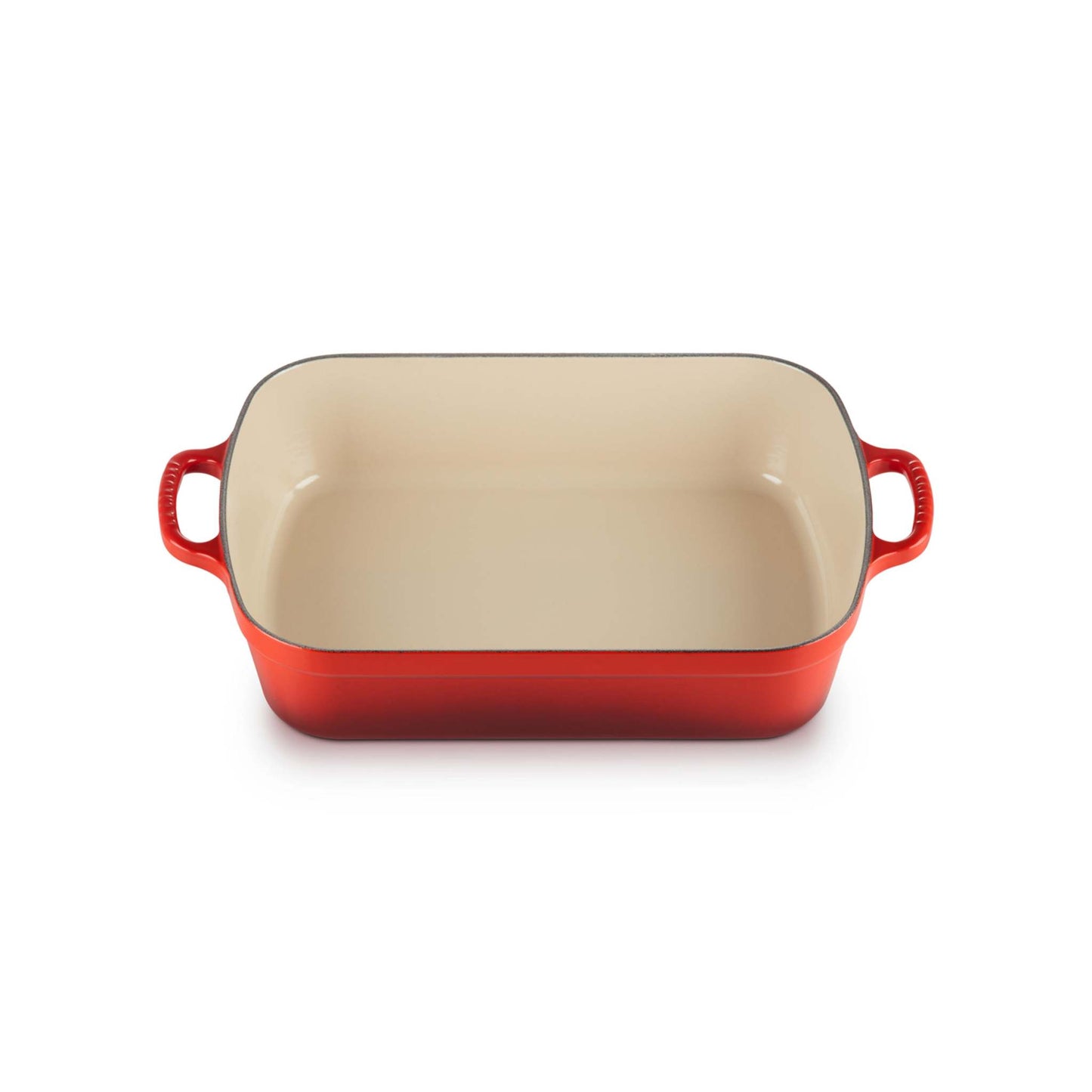 5.25QT SIGNATURE CAST IRON ROASTER CERISE
