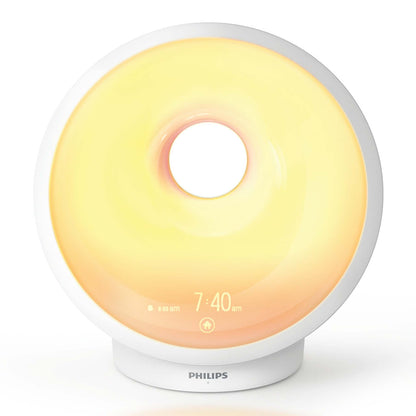 SLEEP & WAKE-UP LIGHT THERAPY LAMP W/ SUNRISE ALARM