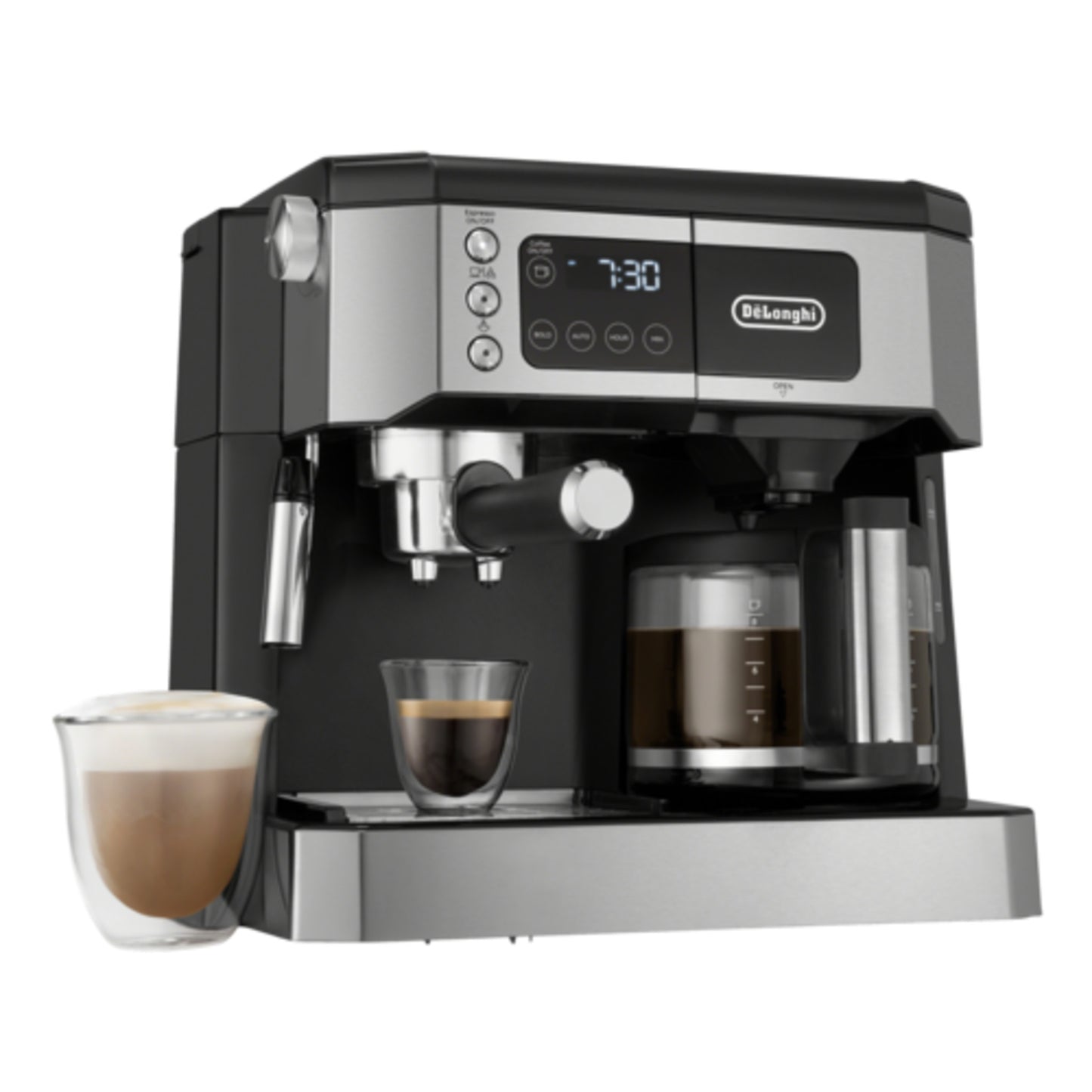 DELONGHI ALL-IN-ONE COFFEE AND ESPRESSO MACHINE