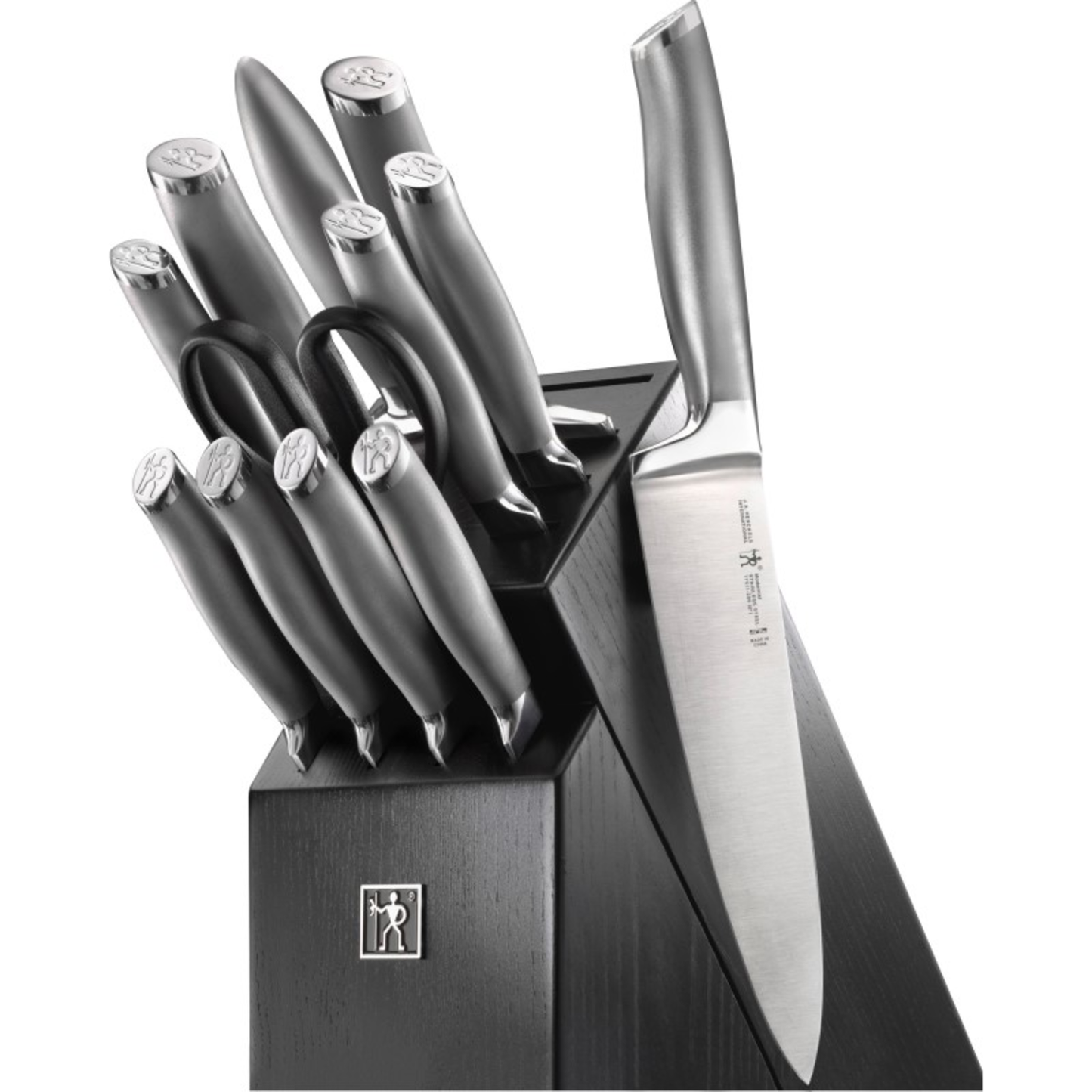 13 - PIECE MODERNIST KNIFE BLOCK SET