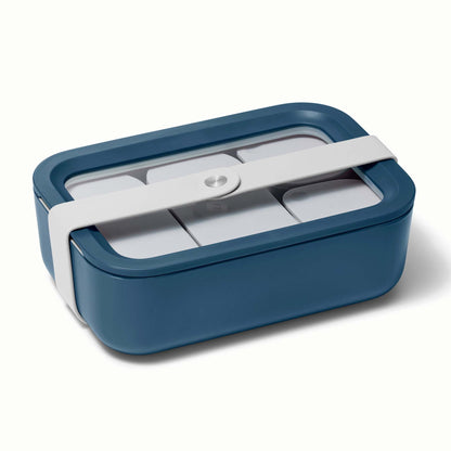 6.6 CUP GLASS FOOD CONTAINER RECTANGULAR SHAPE W/ LID