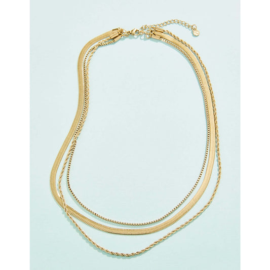 SPLASH FOLLY FIELD LAYERED NECKLACE