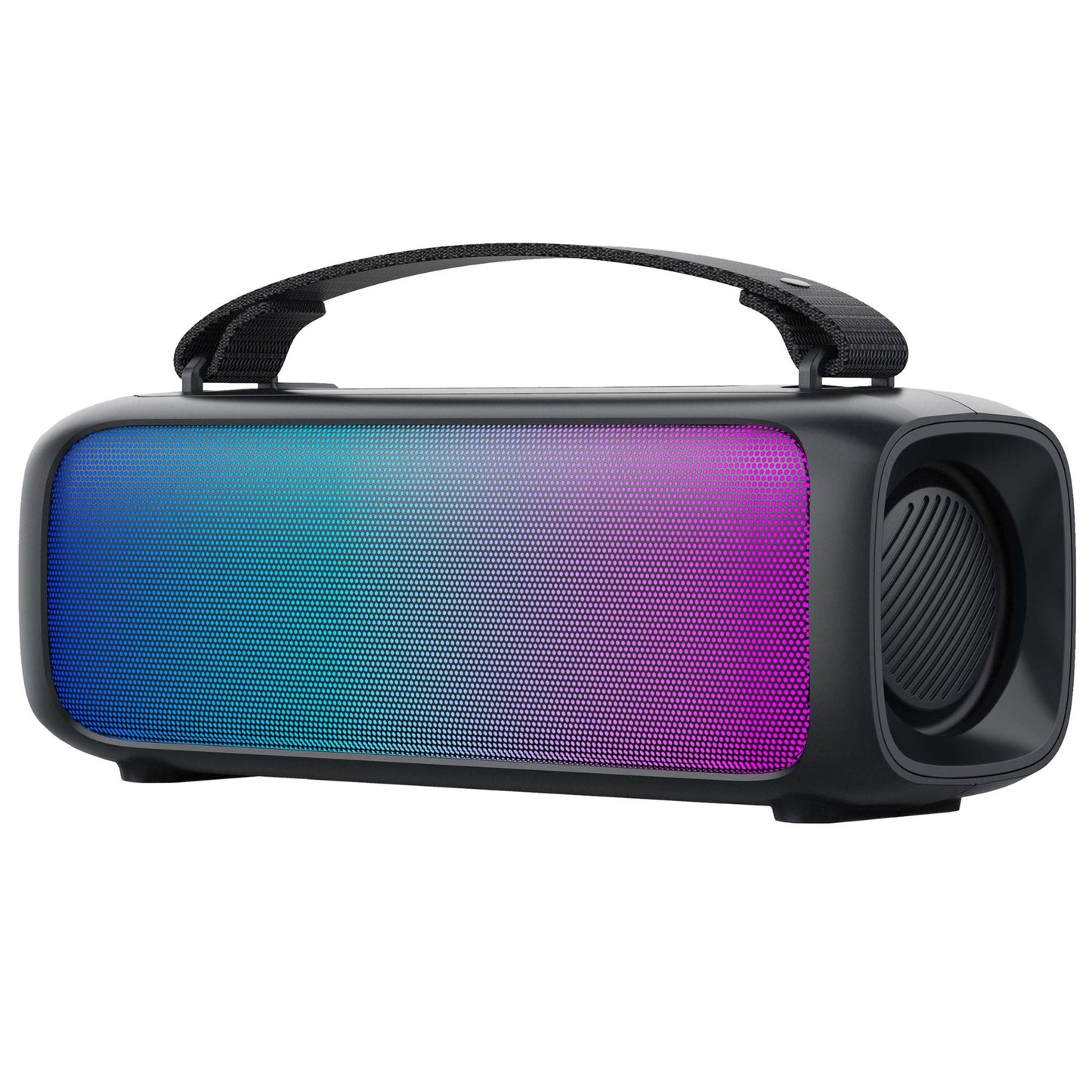 PORTABLE BLUETOOTH SPEAKER W/ RGB PANEL