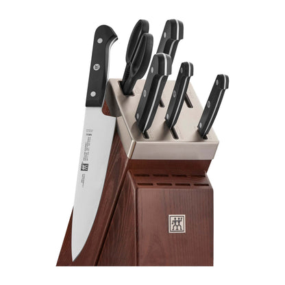 GOURMET 7PC SELF SHARPENING KNIFE BLOCK SET