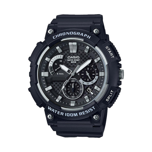 MENS CLASSIC CHRONOGRAPH ANALOG RESIN WATCH