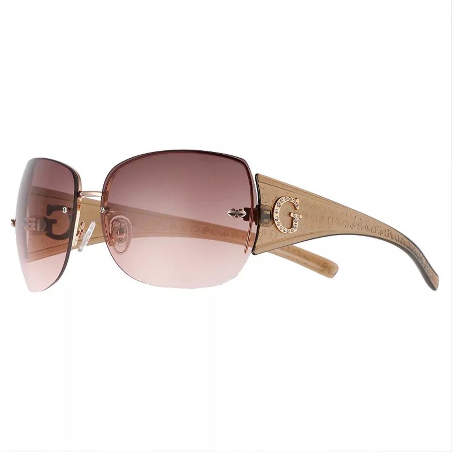 FACTORY SHINY ROSE GOLD SUNGLASSES