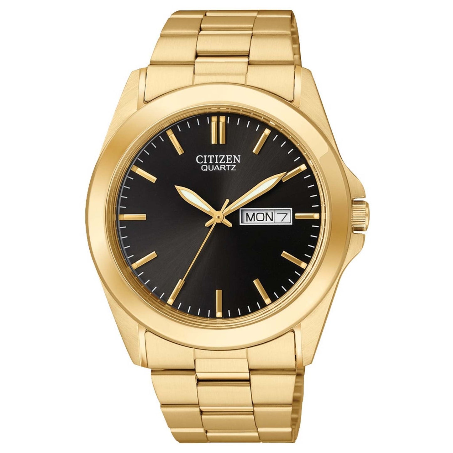 MENS QUARTZ STAINLESS STEEL WATCH