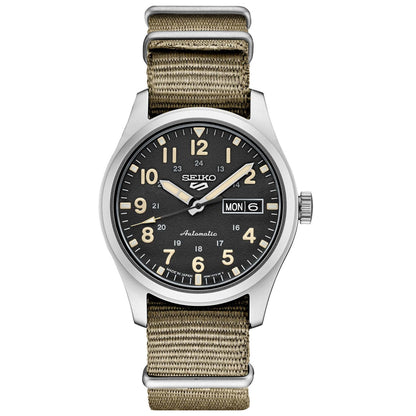 MENS SEIKO 5 SPORT AUTOMATIC NYLON STRAP WATCH