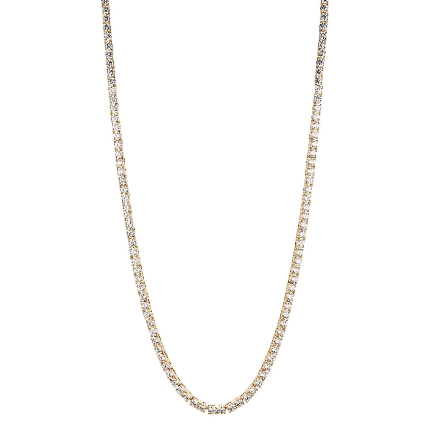 LOVE ALL TENNIS NECKLACE SLIDER