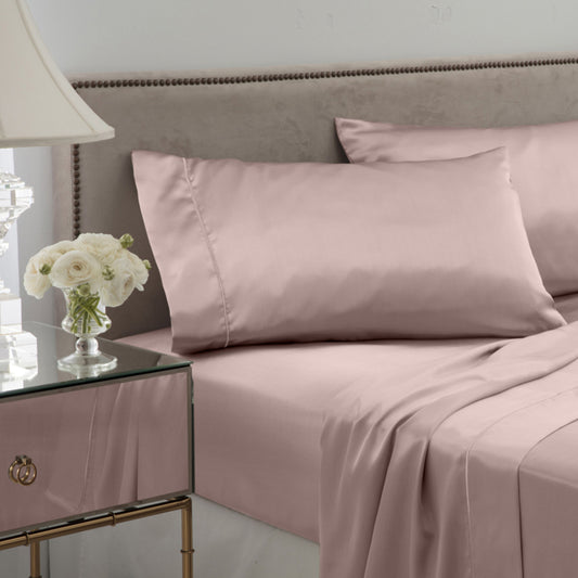 SEDUCTION SATIN SOLID KING PILLOWCASE PAIR