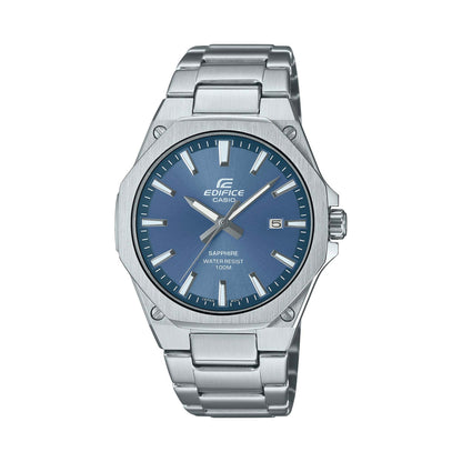MEN'S EDIFICE SLIM STAINLESS STEEL ANALOG WATCH