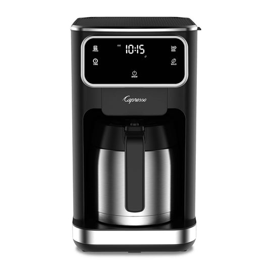 10 CUP TOUCHSCREEN COFFEE MAKER W/ THERMAL CARAFE