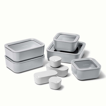 14PC GLASS FOOD STORAGE SET