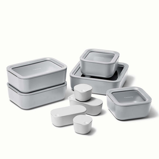 14PC GLASS FOOD STORAGE SET